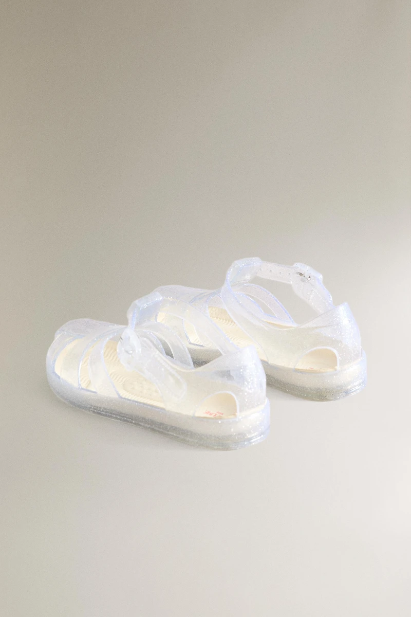 SANDALES ENFANT CRABES PAILLETÉES
