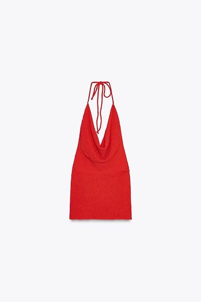 MULTI-POSITION LAYERED TEXTURED TOP