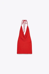 MULTI-POSITION LAYERED TEXTURED TOP