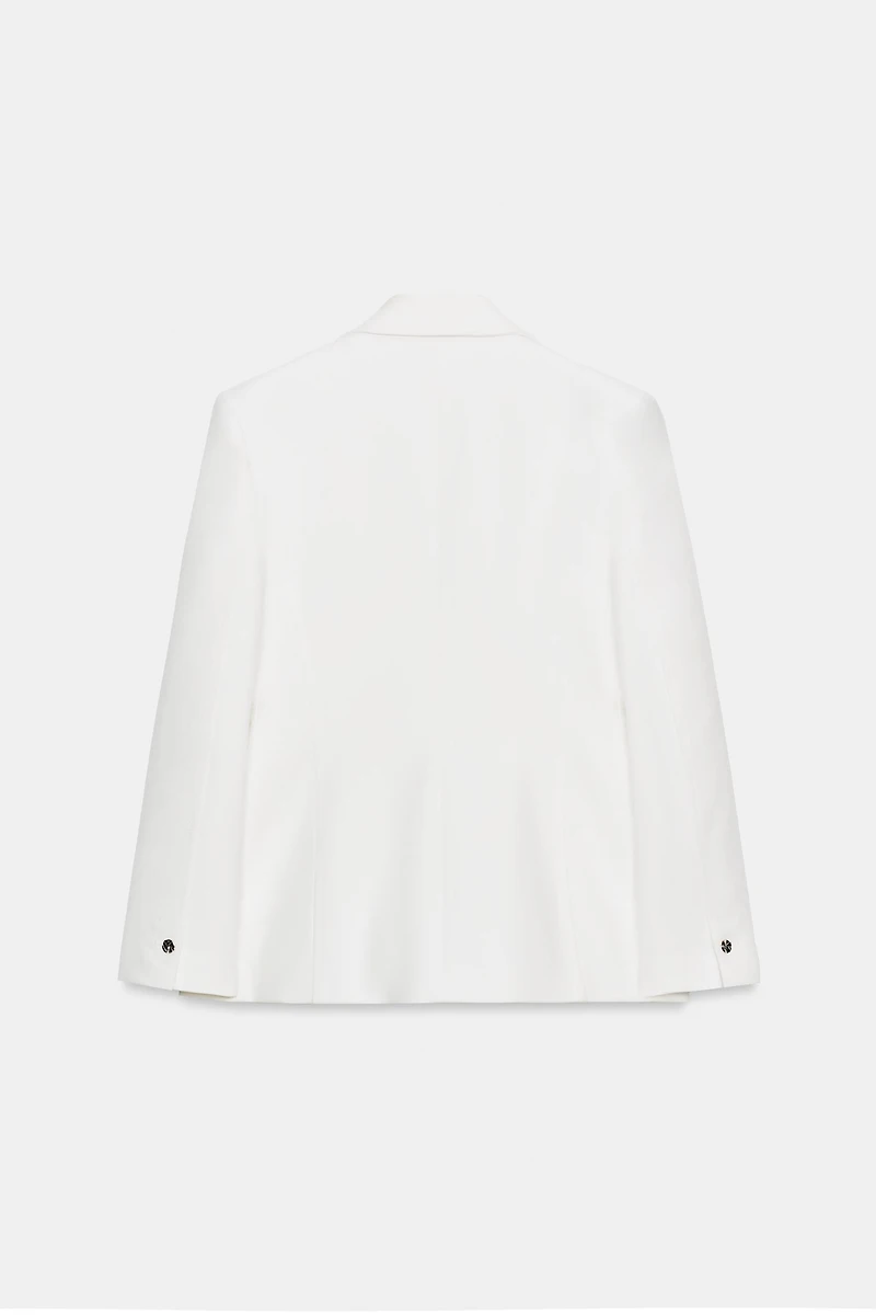 TAILORED BLAZER WITH SHOULDER PADS