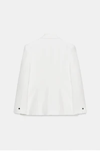 TAILORED BLAZER WITH SHOULDER PADS
