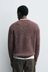 PURL KNIT SWEATER