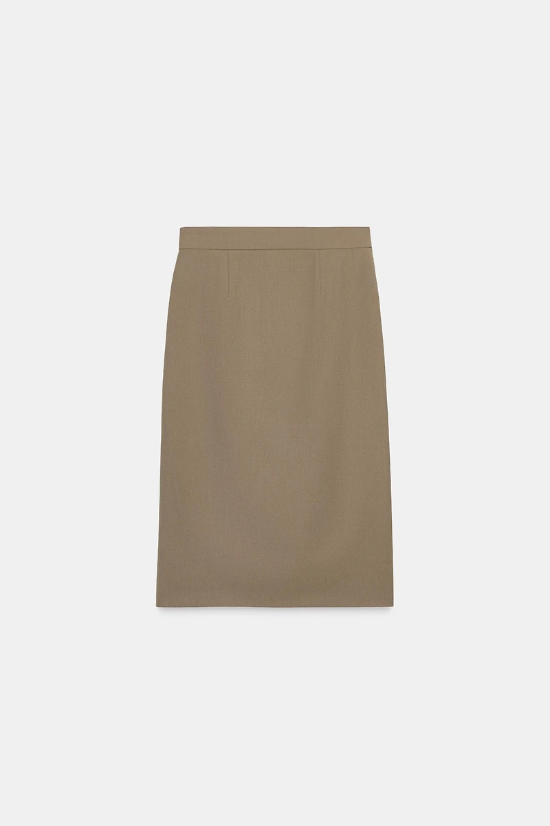 FLOWY WRAP SKIRT ZW COLLECTION