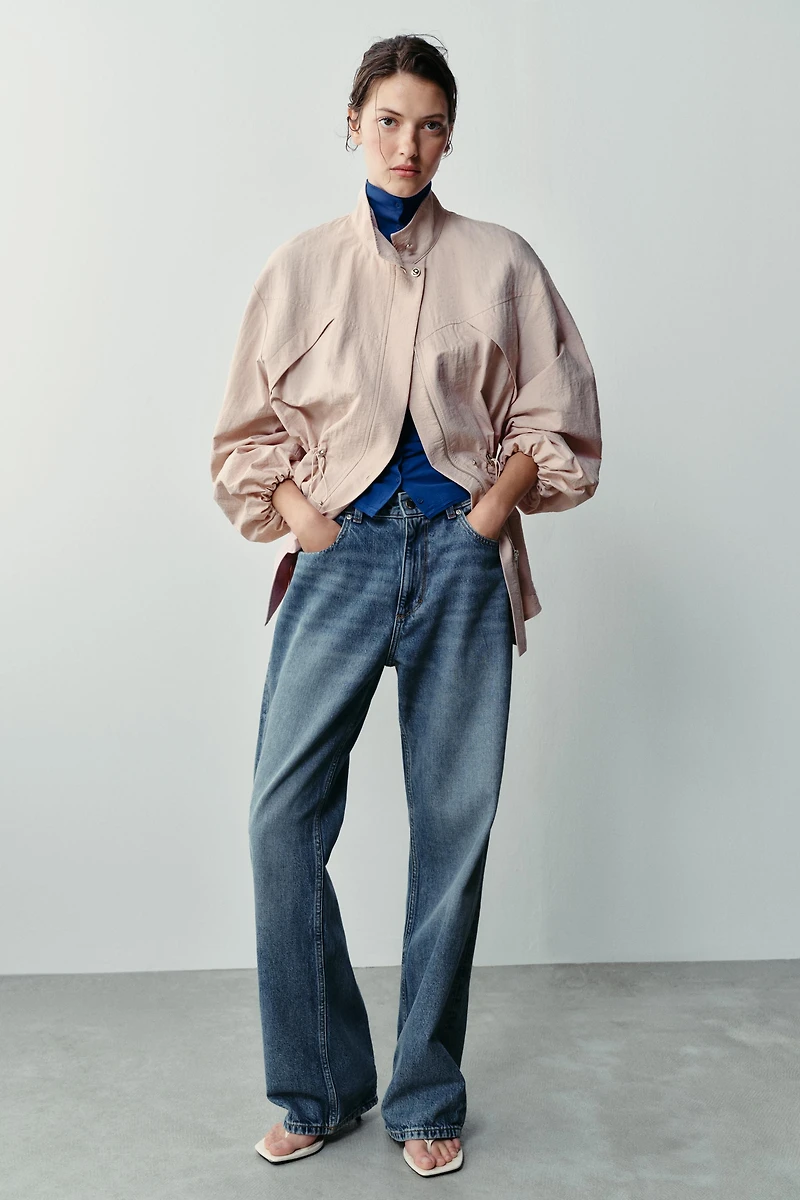 STAND-UP COLLAR JACKET