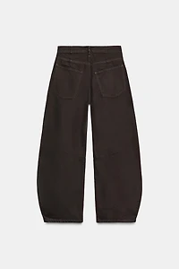 ZW COLLECTION MID-RISE BALLOON JEANS