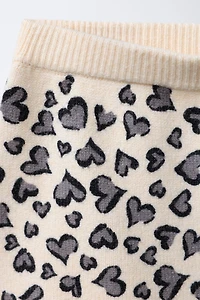 HEART KNIT SKIRT