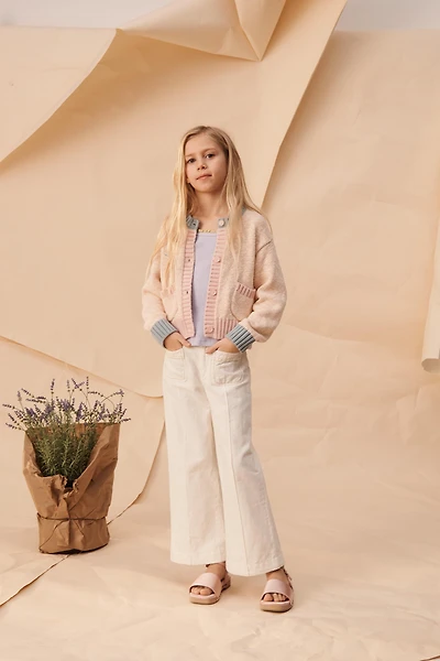 LIMITED EDITION FLARE PANTS WITH TOPSTITCHING