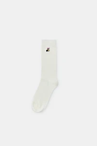 BULLDOG MICRO RIBBED COTTON SOCKS