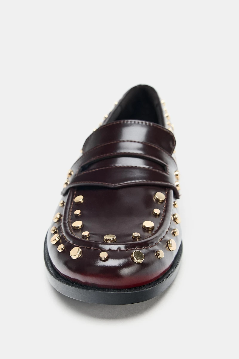 STUDS DETAIL LOAFERS