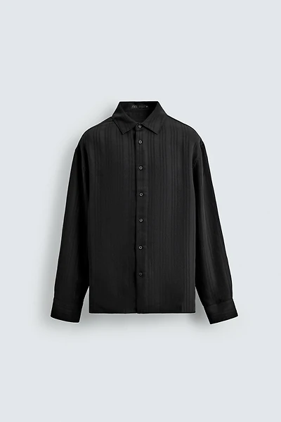 STRIPED JACQUARD SHIRT