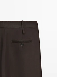 Darted trousers with belt loops - STUDIO