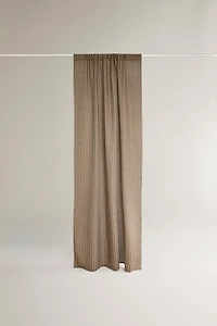 STRIPED LINEN CURTAIN