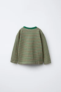 HEAVY WEIGHT STRIPED T-SHIRT