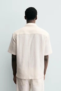 GEOMETRIC JACQUARD SHIRT
