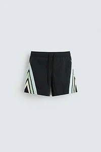 MAILLOT DE BAIN MOYEN BANDES CONTRASTÉES