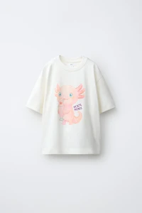 AXOLOTL PRINT T-SHIRT