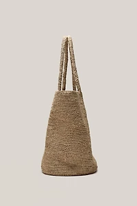 Maxi tote bag 100% raphia - ÉDITION LIMITÉE