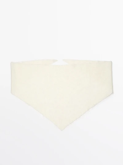 100% cashmere bandana