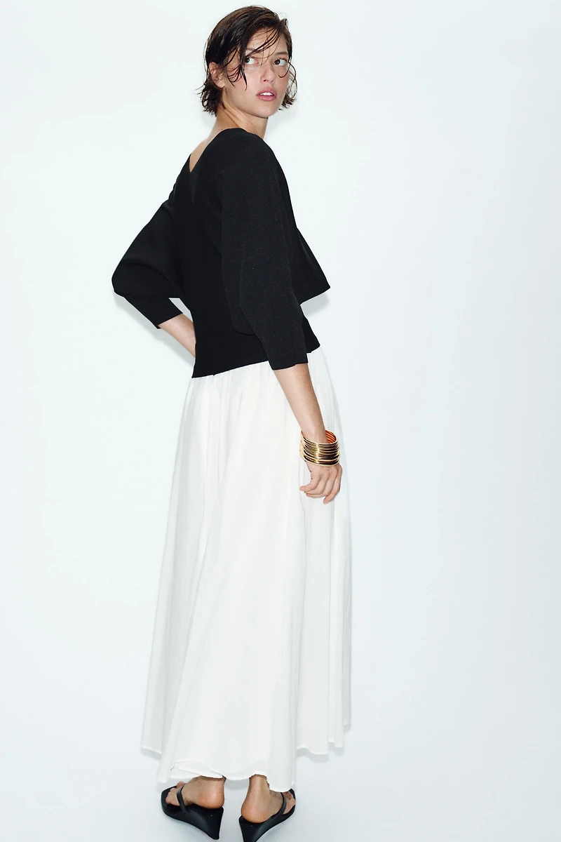 PUFF SLEEVE KNIT JUMPER