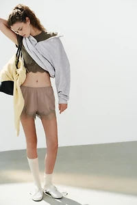 EMBROIDERED SHORTS