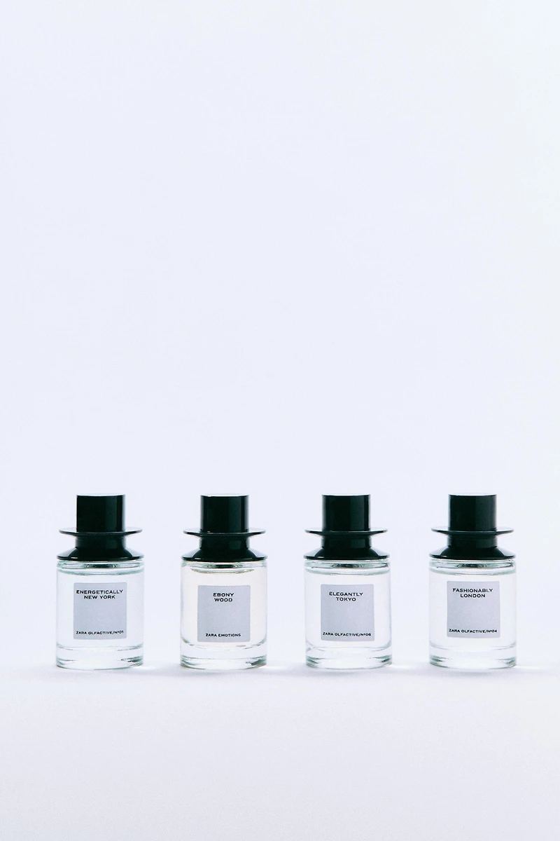 VIBRANT CITIES AND EMOTIONS DISCOVERY SET EDP 4 X 7.5ML (0.25 FL. OZ).