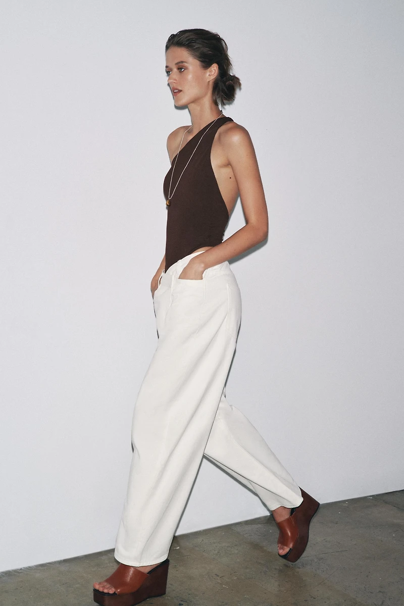 BODY ASYMÉTRIQUE POLYAMIDE