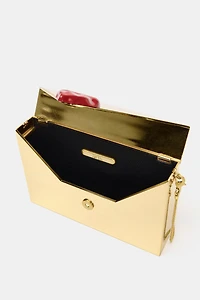 METALLIC BOX BAG