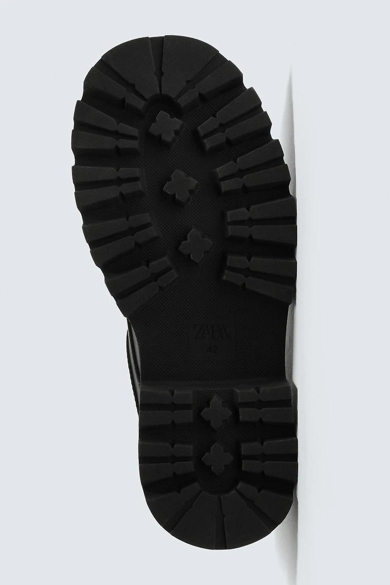 CHUNKY MOC TOE SHOES