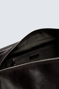 XL LEATHER CROSSBODY BAG