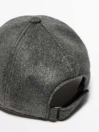 Wool blend cap