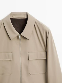 Total look technical jacket