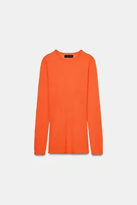 FINE KNIT WOOL JUMPER