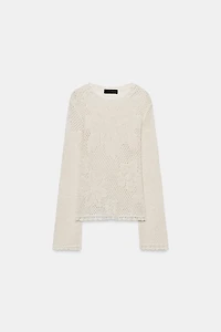 PULL EN MAILLE POINTELLE