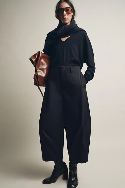 ZW COLLECTION CROP BALLOON PANTS