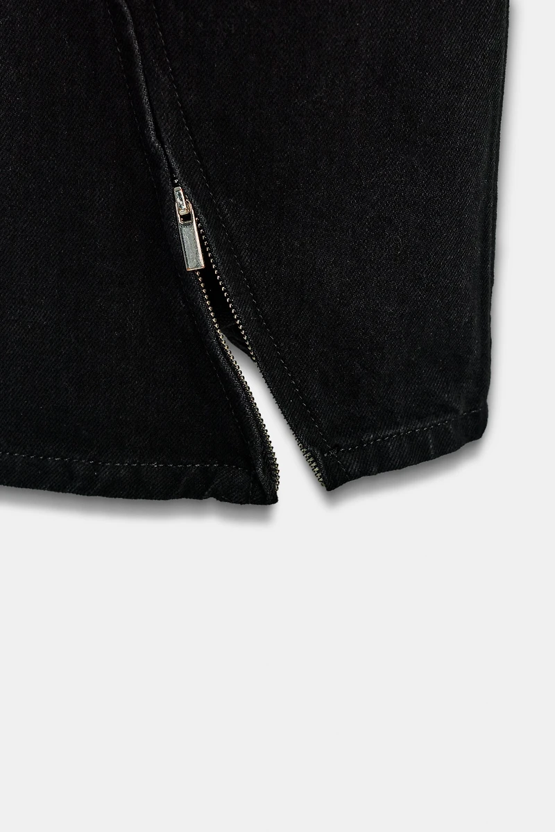 JEANS TRF BAGGY À ZIPS