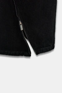 JEANS TRF BAGGY À ZIPS
