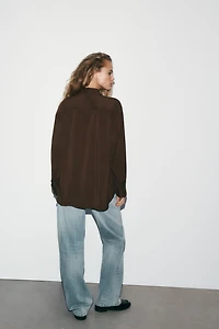 FLOWY OVERSIZED SHIRT
