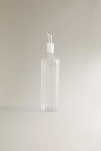 ROUND BOROSILICATE GLASS CRUET