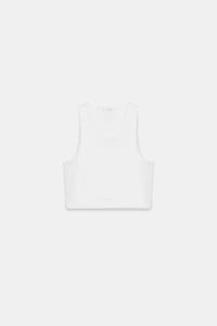 SLEEVELESS CROP TOP