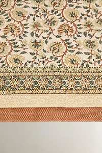 BLOCK PRINT COTTON AREA RUG