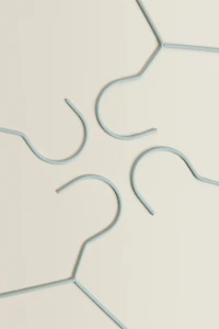 PACK OF RUBBERIZED BABY HANGERS (PACK 6)