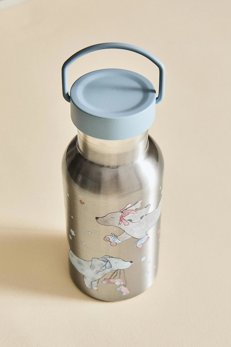 CHILDREN'S SKATING DOG BOTTLE
