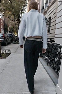 BALLOON POPLIN SHIRT