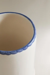 CERAMIC FISH TOOTHBRUSH HOLDER