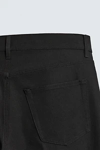 FLARE FIT TEXTURED PANTS