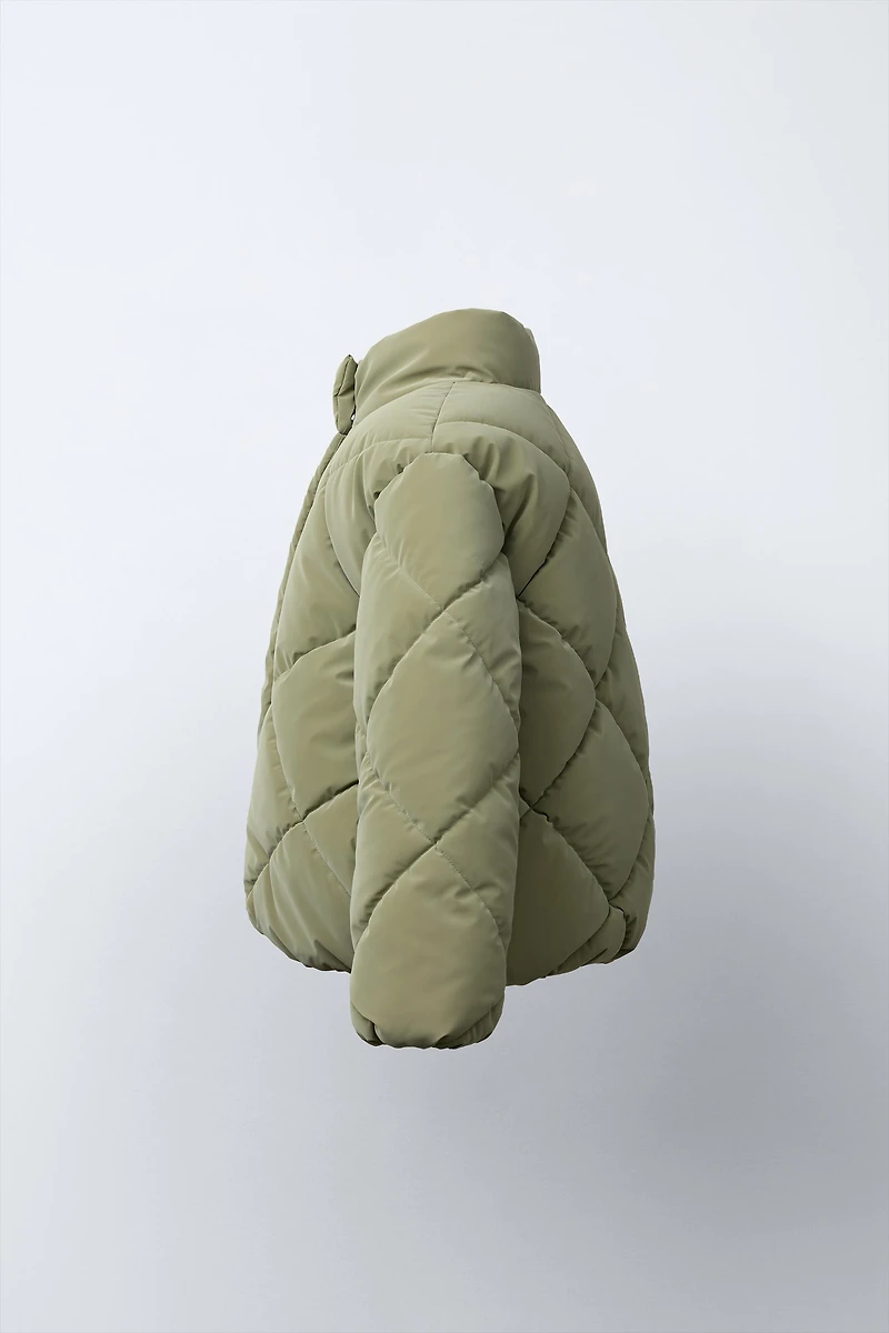 VESTE REMBOURRÉE EFFET GOMMÉ