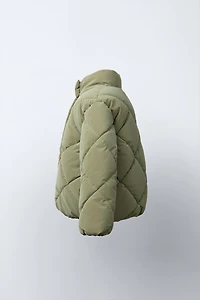 VESTE REMBOURRÉE EFFET GOMMÉ