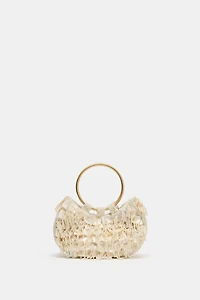 SAC À MAIN EFFET NACRÉ