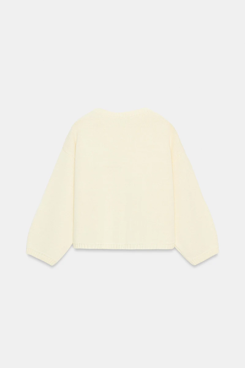 PULL COURT EN MAILLES