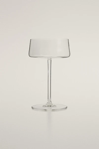 LOW CONICAL CRYSTALLINE WINE GLASS